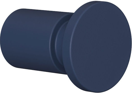 Pam & Co Haken Badezimmer Einzeln Schrauben ​2.2x5cm Blau