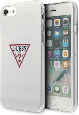 Guess Triangle Collection Back Cover Πλαστικό Λευκό (iPhone 5/5s/SE)