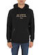 Sweatshirt mit Kapuze Schwarz