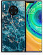 Smartfits Marble Blue Back Cover Blue (Huawei Mate 30 Pro)