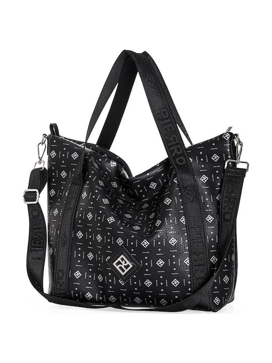 Damentasche Schultertasche Schwarz