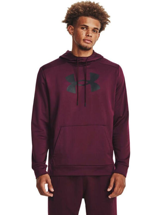 Under Armour Суитшърт с Качулка Бордо