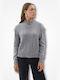 Bill Cost Damen Langarm Pullover Rollkragen Gray