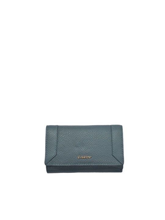 Lavor Small Leather Women's Wallet with RFID Gray