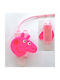 Keychain Plastic Fuchsia