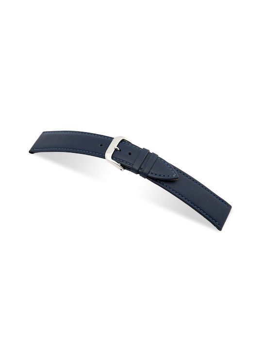 Rios 1931 Toscana Leather Strap Blue 20mm