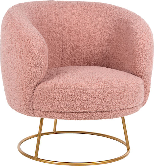 Arien Armchair Pink 78x75x84cm