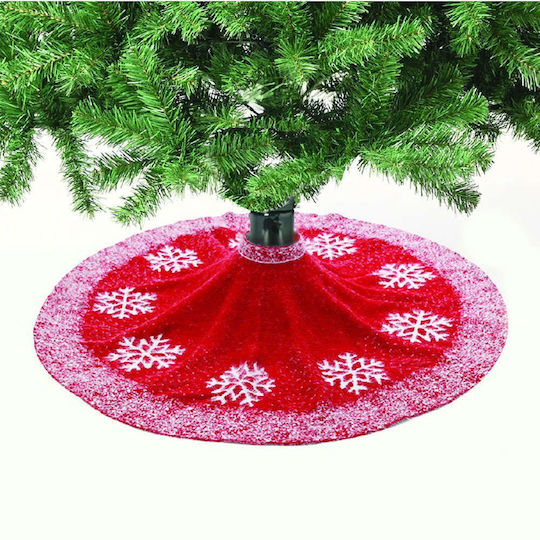 Aca Christmas Tree Apron Red