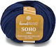 Handibrand Strickgarn Blau 100gr