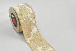 LiebeQueen Floral Gold Ribbon