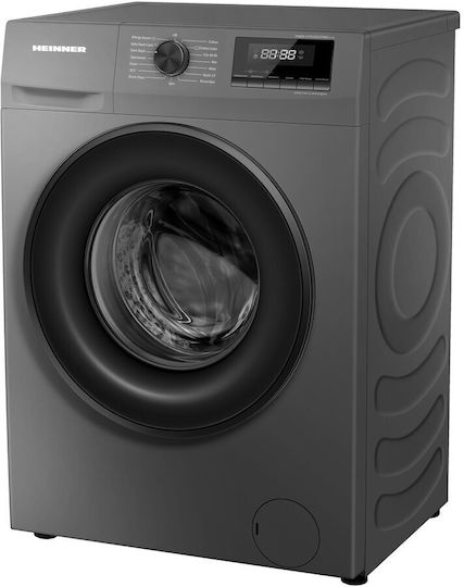 Heinner Πλυντήριο Ρούχων 7kg 1400 Στροφών Γκρι HWM-H7014IVSMTC+++