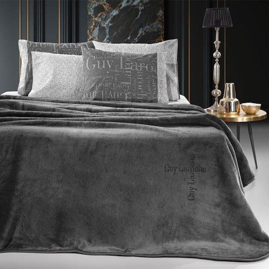 Guy Laroche Logo Υπέρδιπλη 220x240εκ. Anthracite