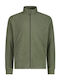 CMP Men's Fleece Cardigan with Zipper Khaki