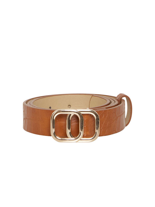 ICHI Women's Belt Brown