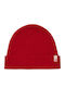 Beanie Unisex Σκούφος Πλεκτός σε Κόκκινο χρώμα