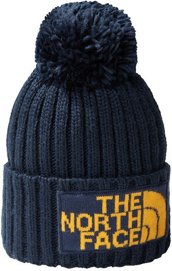 Beanie Unisex Beanie Knitted in Blue color