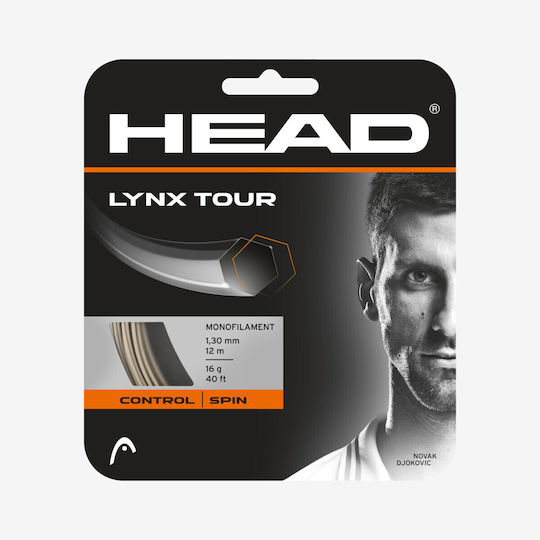 Head Lynx Tour Χορδή Τένις Χρυσή 12m, Φ1.30mm