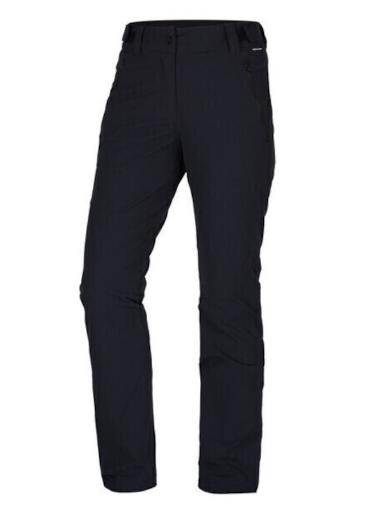 Northfinder Stretch Lang Hose Wandern Schwarz