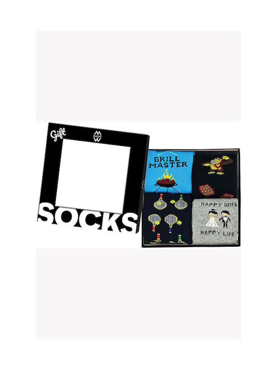 ME-WE Herren Socken Mehrfarbig 4Pack