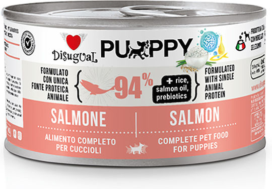 Disugual Wet Food For Puppies In Cans With Salmon 150gr