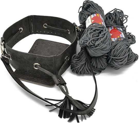 Handibrand Bottom for Knitted Bag Gray