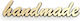 Handibrand Label for Knitted Bag Gold