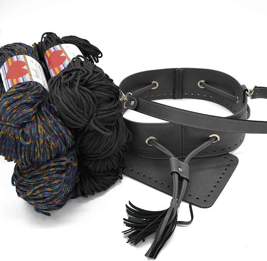 Handibrand Bottom for Knitted Bag Gray