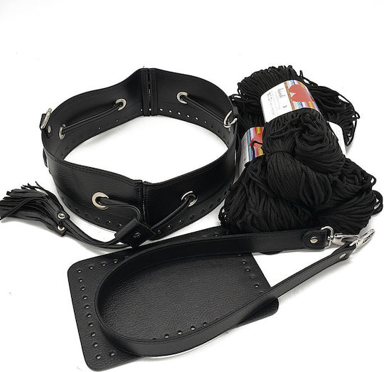 Handibrand Bottom for Knitted Bag Black