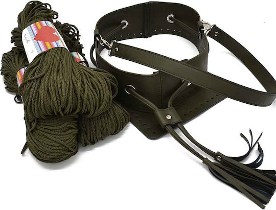 Handibrand Bottom for Knitted Bag Green