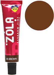 Zola Collagen Eyebrow Tint 03 Brown 15ml
