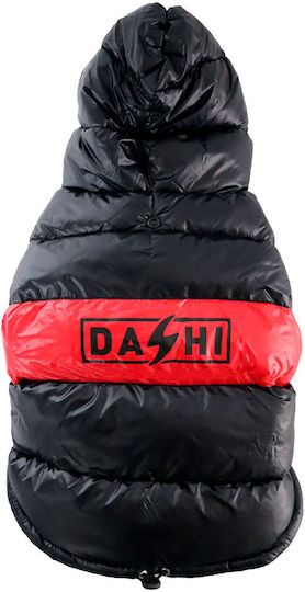 Dashi Кучешки палта Водоустойчиво Red XSmall с дължина на гръбчето 30 см.