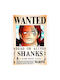 Abysse Αφίσα Wanted Shanks 52x38cm