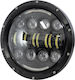 Roundς Waterproof Headlights Car LED Jeep Wrangler / Cherokee Suzuki Jimny 12 / 24V 40W with White Lighting 1pcs