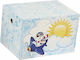 Novaker Baptism Cloth Box Airplane Made of Wood