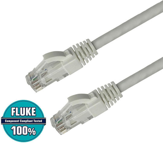 Lanview U/UTP Cat.6 (Gigabit) Καλώδιο Δικτύου Ethernet 20m Λευκό