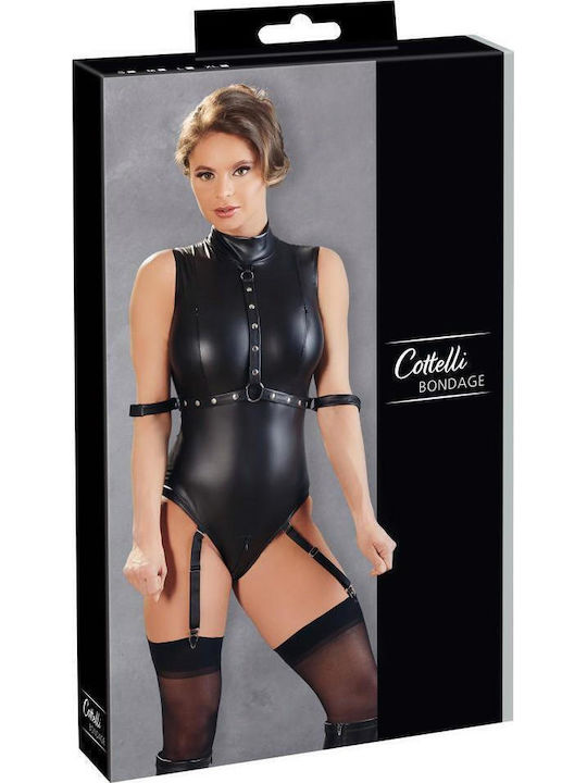 Cottelli Collection Sexy Bodysuit Negru