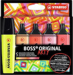 Stabilo Original Arty Highlighter Heat Colors