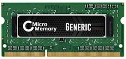 CoreParts 4GB DDR3 RAM με Ταχύτητα 1600 για Laptop