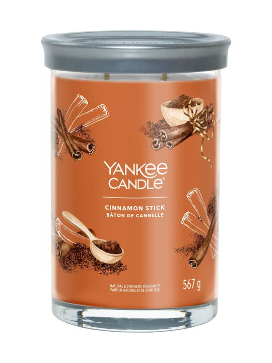 Yankee Candle Scented Candle Signature Cinnamon Stick Jar 567gr 1pcs