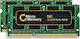 CoreParts DDR3 16GB RAM με 2x8GB Modules και Ταχύτητα 1600 για Laptop