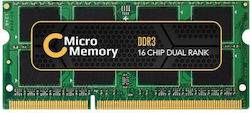 CoreParts 4GB DDR3 RAM με Ταχύτητα 1066 για Laptop