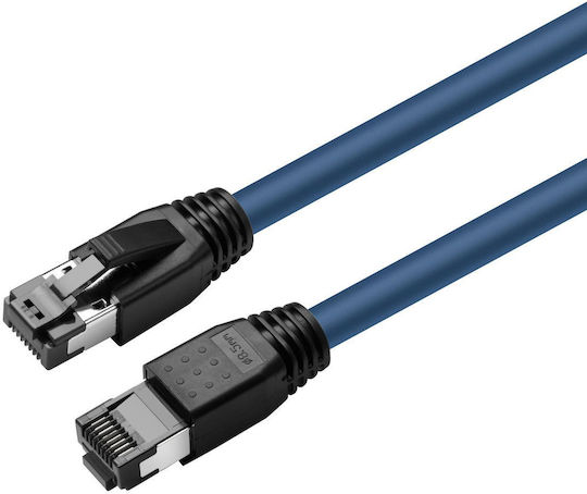 Microconnect S/FTP Cat.8.1 Καλώδιο Δικτύου Ethernet 3m Μπλε