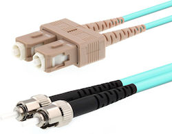 Microconnect FIB122002 Οπτική Ίνα ST-SC 2m Τιρκουάζ Microconnect FIB122002 Οπτική Ίνα ST-SC 2m Τιρκουάζ