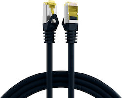 EFB MK7001.15B S/FTP Cat.6a Мрежов Кабел Ethernet 15м Черен