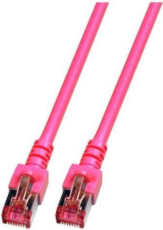 EFB S/FTP Cat.6 (Gigabit) Καλώδιο Δικτύου Ethernet 5m Ροζ