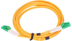 Extralink EX.1308 Οπτική Ίνα LC/APC-LC/APC 1m Κίτρινη Extralink EX.1308 Οπτική Ίνα LC/APC-LC/APC 1m Κίτρινη
