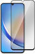 eSTUFF Vollkleber Vollflächig gehärtetes Glas Schwarz (Galaxy A34)