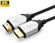 Microconnect HDMI 2.1 Ultra High Speed 48Gbps 4K 120Hz HDR VRR Cable HDMI Male - HDMI Male 10m Black