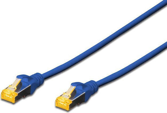 Digitus U/UTP Cat.6a (Gigabit) Καλώδιο Δικτύου Ethernet 5m Μπλε