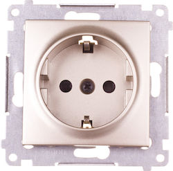 Kontakt-Simon Power Socket Gold 1pcs